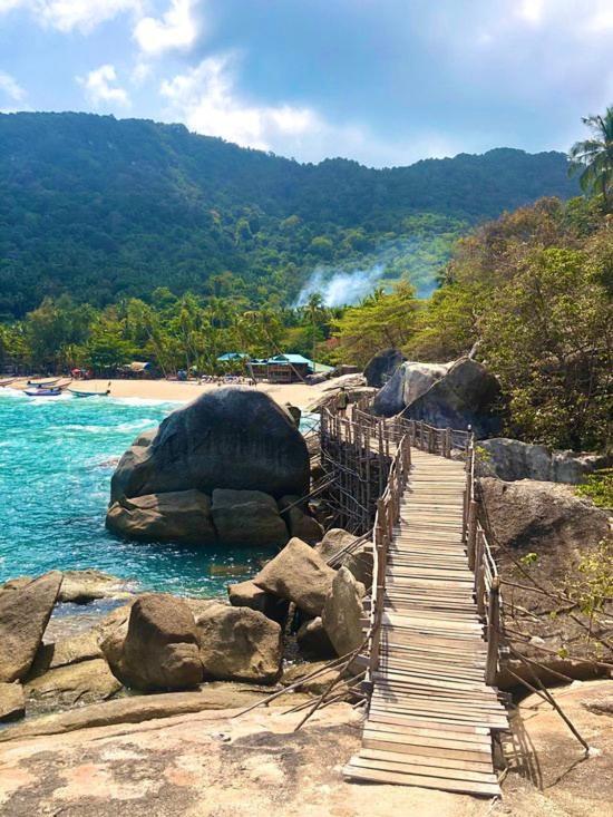 Bambu Huts Hotel Baan Tai Ngoại thất bức ảnh